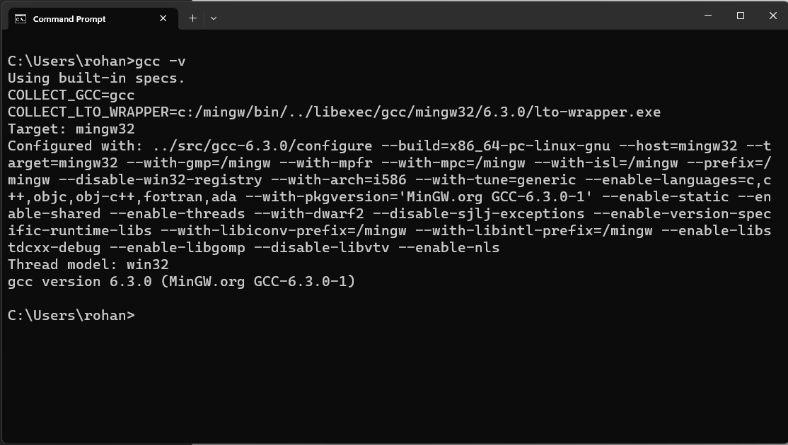 GCC Test Completion
